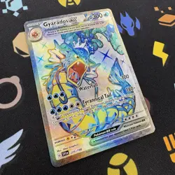 Gyarados ex 225/198 Scarlet & Violet Base Ultra Rare Full Art Pokemon TCG - Image 2