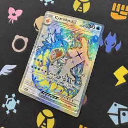 Gyarados ex 225/198 Scarlet & Violet Base Ultra Rare Full Art Pokemon TCG - Image 3