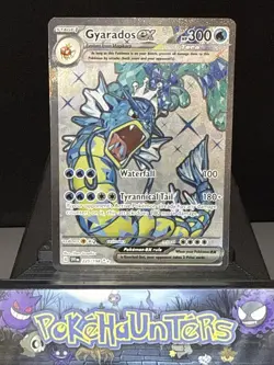 Pokemon Card Gyarados ex 225/198 Scarlet & Violet Ultra Rare Full Art Near Mint - Image 1