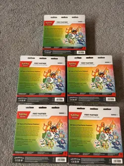 Pokemon Trading Card Game First Partner Illustration Collection Series 1 New ✅ - Image 2