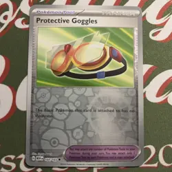 Protective Goggles 164/165 REVERSE HOLO NM Scarlet & Violet 151 Pokemon Card - Image 2