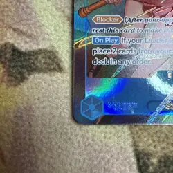 Nami OP11-054 SR One Piece Card Game 3rd Anniversary Edition English Near Mint - Image 2