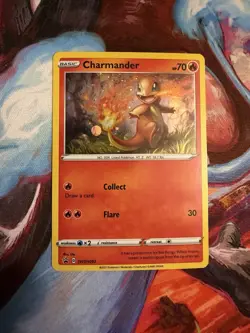 Charmander SWSH092 SWSH: Sword & Shield Promo Card Holo NM - Image 1