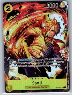 Sanji (Premium Card Collection -BANDAI CARD GAMES Fest. 23-24) OP03-102 - NM - Image 1