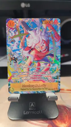 Monkey D. Luffy EB04-061 ENGLISH OP15 SEC ALT One Piece Card KAMI’S ISLAND - Image 1