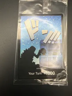 One Piece Devil Fruit Vol. 3 Sealed Special Don!! Promo Card Blue Trafalgar Law - Image 1