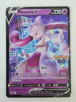 Pokemon Mewtwo V SWSH223 - SWSH: Sword & Shield Promo Cards - Image 1