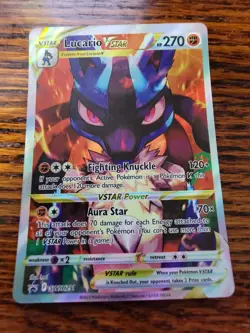 NM Lucario VSTAR SWSH291 SWSH: Sword & Shield Promo Cards Holo - Image 1