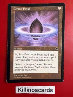 MTG Lotus Petal Tempest played - Image 1