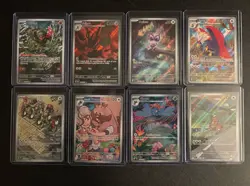 Pokemon TCG - Okidogi, Scizor, Noibat, Braviary, Cyclizar Holo 8 Card Lot - Image 1