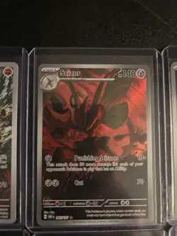 Pokemon TCG - Okidogi, Scizor, Noibat, Braviary, Cyclizar Holo 8 Card Lot - Image 3