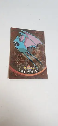 2000 Topps Chrome Pokemon: Zubat #41 - Image 2