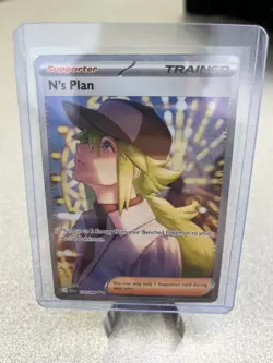 Pokemon TCG N's Plan 170/086 Sir Black Bolt Special Illustration Rare - Image 1