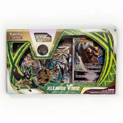 Pokemon TCG - Kleavor VSTAR Premium Collection New Factory Sealed 6 Boosters 820650851254 - Image 1