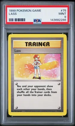 PSA 9 Lass 75 Pokemon 1999 Pokemon Game - Image 1