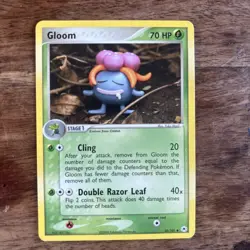 2004 Pokemon TCG Gloom EX Hidden Legends 35/101 Near Mint Yuka Morii - Image 1