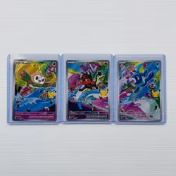 Pokemon TCG First Partner Collection Rowlett Litten Popplio 045 044 043 NM Gen 7 - Image 1