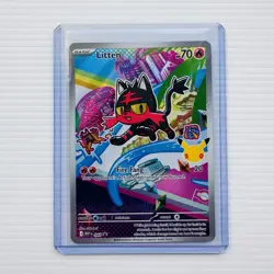 Pokemon TCG First Partner Collection Rowlett Litten Popplio 045 044 043 NM Gen 7 - Image 5