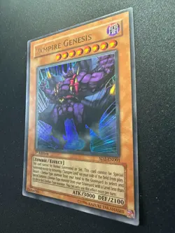 Yu-Gi-Oh! Vampire Genesis SD2-EN001 Ultra Rare 1st Edition [NM] YuGiOh - Image 3