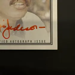 2026 Topps Heritage Baseball Reggie Jackson Real One Red Ink Autograph /77! - Image 5