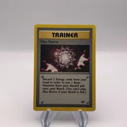 Pokemon Gym Challenge – Max Revive 117/132 – Uncommon Trainer – NM/LP - Image 3