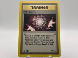 Pokemon 1st Edition Gym Challenge - Max Revive 117/132 - Uncommon - LP - Image 1