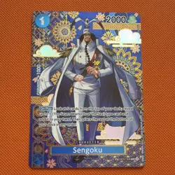 Sengoku SP OP07-046 The Azure Sea’s Seven One Piece Card Game English (OP-14) - Image 1