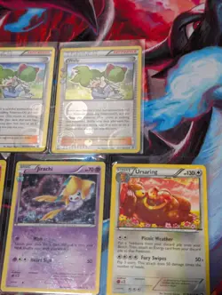 Pokemon TCG Radiant Collection Card Lot Eevee Growlithe Jirachi Etc 7 Cards - Image 4