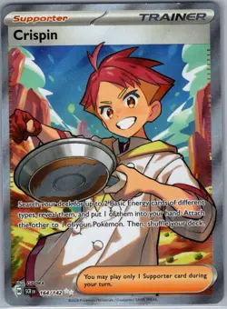 Crispin 164/142 SV07: Stellar Crown - Pokemon Card - NM - Image 1