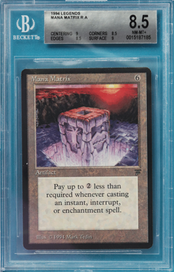 Mana Matrix Legends NM Rare Graded BGS 8.5 CARD (0015187185) ABUGames - Image 1