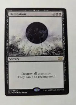 1x Damnation NM - MTG Magic 2X2 EDH x1 - Image 1