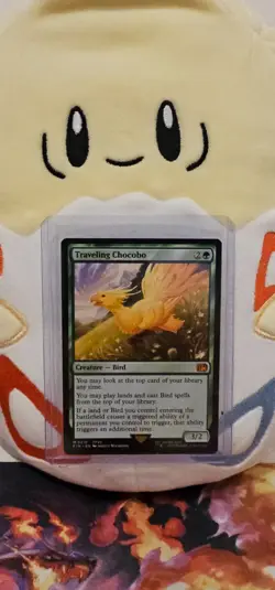 Traveling Chocobo 0210 Mythic Regular NM MTG FINAL FANTASY - Image 1