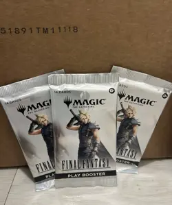 MTG - Magic the Gathering: Final Fantasy Play Booster Pack x1 New and Sealed - Image 2