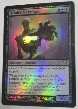 Geralf's Messenger ✨ FOIL ✨ Dark Ascension Mint MTG Magic Gathering - Image 1