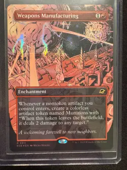 Weapons Manufacturing (Borderless 311) - FOIL - NM - MTG - EOE - Image 1