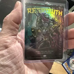 Regrowth - Foil MTG Last Ronin Secret Lair | Teenage Mutant Ninja Turtles (NM) - Image 1