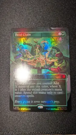Food Chain (Borderless) Commander: Teenage Mutant Ninja Turtles Foil - Image 1