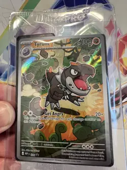 Tyrunt MEP 070 ETB Black Star Promo Illustration Rare - Pokemon Perfect Order NM - Image 2