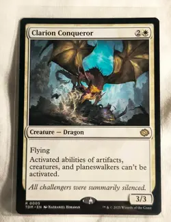 Clarion Conqueror Tarkir: Dragonstorm Regular, unplayed! - Image 1