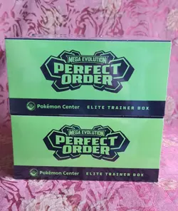 Pokemon Perfect Order Pokemon Center Elite Trainer Box ETB x2 ✅ New 🔥 DMG 🔥 - Image 5