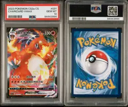 PSA 10 GEM MINT Chinese Charizard VMAX 031/115 Vivid Portrayals RRR Holo Pokemon - Image 3