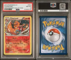 CHARIZARD POKEMON RC5/RC32 2016 GEN RADIANT HOLO ENGLISCH PSA 8 - Image 3