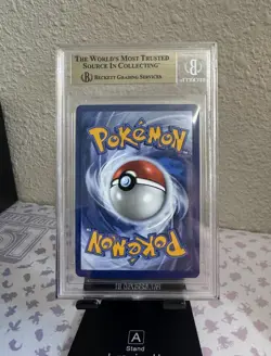 Pokemon Gold Mega Charizard X EX Phantasmal Flames Mega Hyper Rare #130 BGS 9.5 - Image 2
