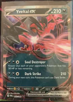 Pokemon TCG - Yveltal ex 053/088 Perfect Order Double Rare English Holo - Image 1