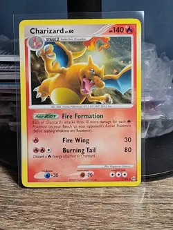 Pokemon TCG Charizard 1/99 Platinum Arceus Holo NM - Image 1