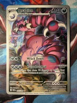 Drapion 097/088 POR Rare Regular Stage 1 140 HP Scorpion Pokemon TCG - Image 1