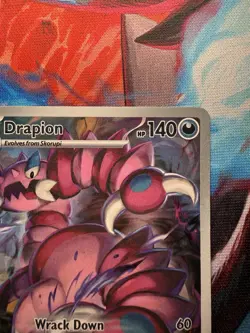 Drapion 097/088 POR Rare Regular Stage 1 140 HP Scorpion Pokemon TCG - Image 2