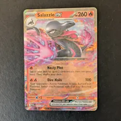 Pokemon Salazzle ex 016/088 POR: Rare Holo 260HP Stage 1 English - Image 1