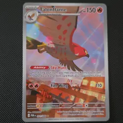 Pokemon Talonflame Rare Holo POR 091/088 Stage 2 150 HP 110 Attack TCG - Image 1