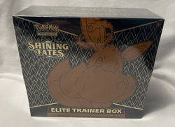 Pokemon TCG Shining Fates ETB Elite Trainer Box New Sealed 10 Booster Packs 2021 - Image 1